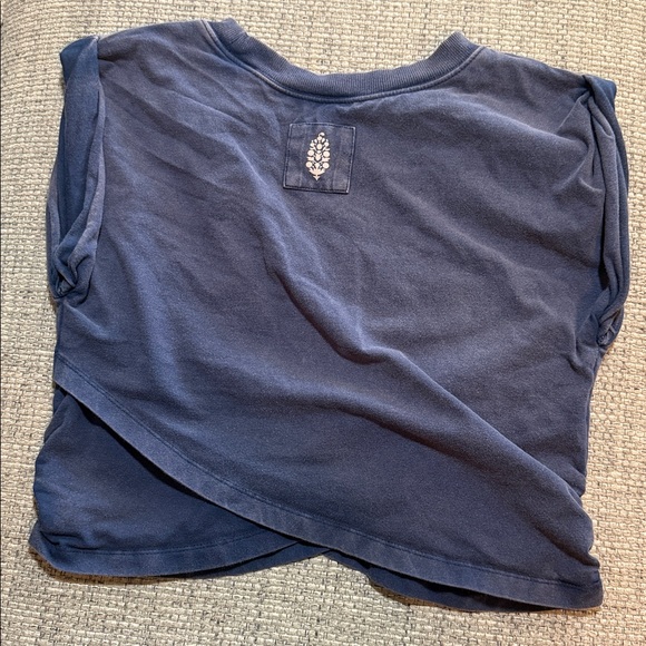 Free People Movement Hot Shot Crossover Set Midnight Navy Size Large - Picture 4 of 10